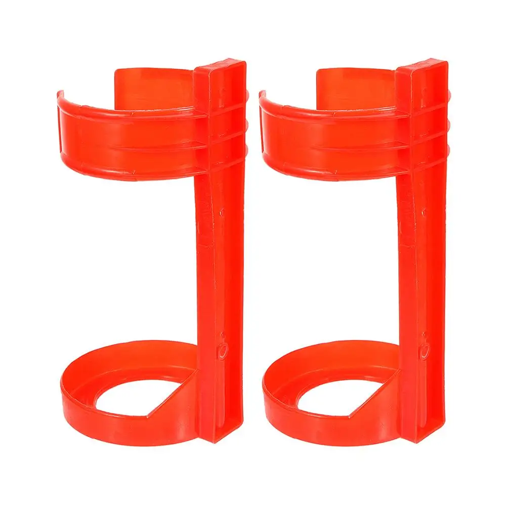 

Car Fire Extinguisher Hanger for Vehicle with Mount Strap Bracket Plastic Business