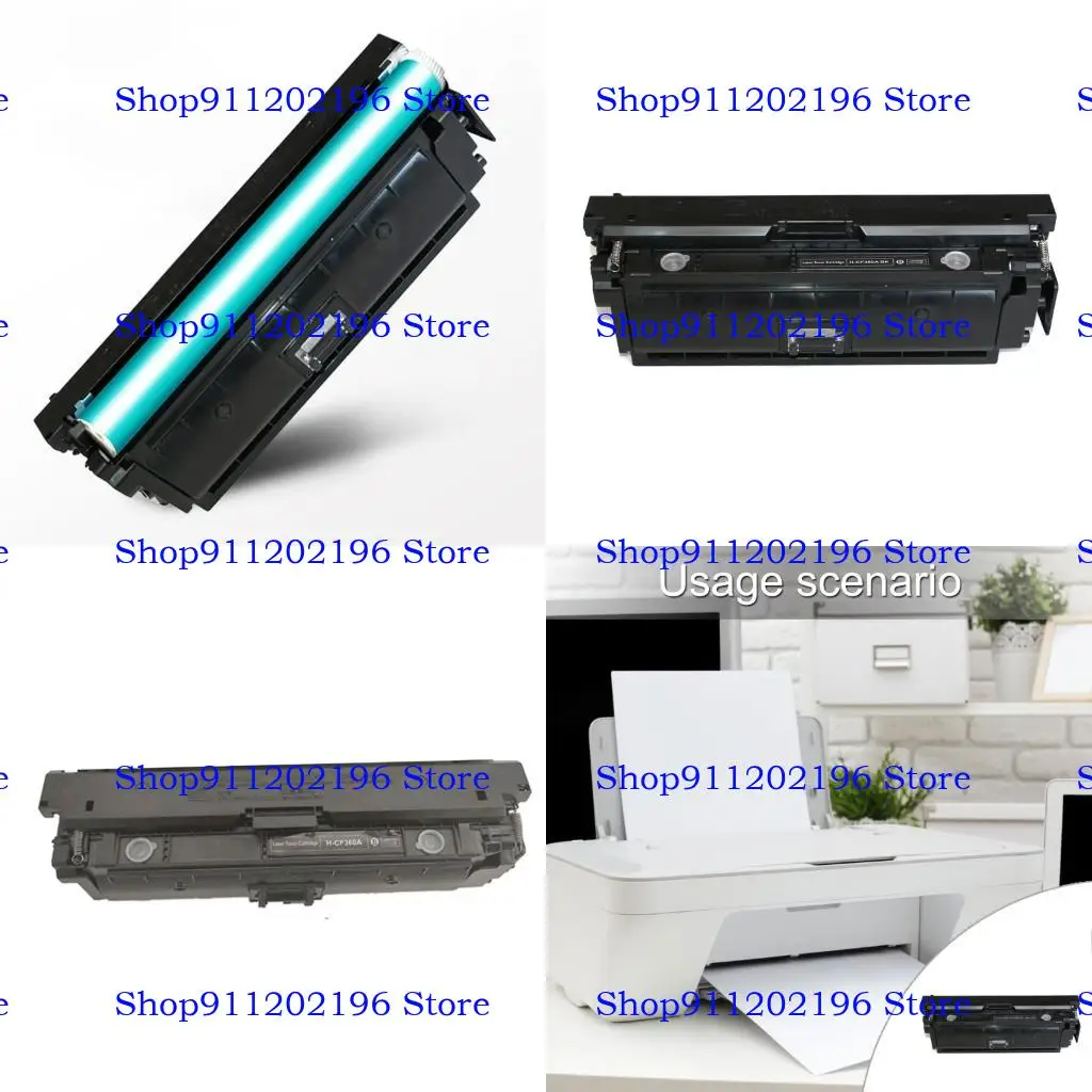 

P82A CF360A Блок тонера легкая замена установки для M552DN M553DH M553DN M553N M553X M553DNM -аксессуары принтера