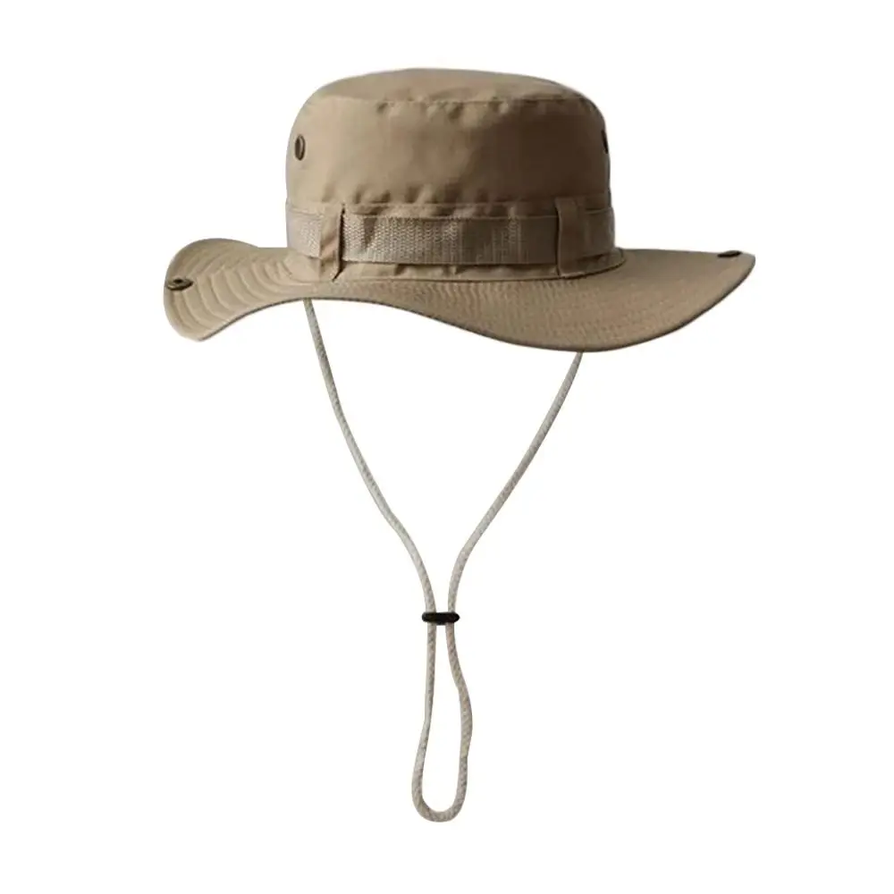 Summer Quick-drying Bucket Hat Breathable Anti-UV Sun Hat Portable Fishing Cap Mountaineering