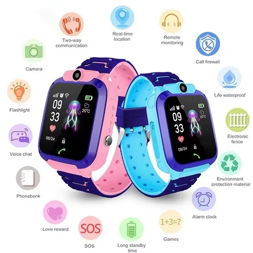 niños 4G reloj inteligente tarjeta Sim llamada SOS ubicación GPS niño reloj inteligente cámara impermeable reloj para niños niñas presente 2026