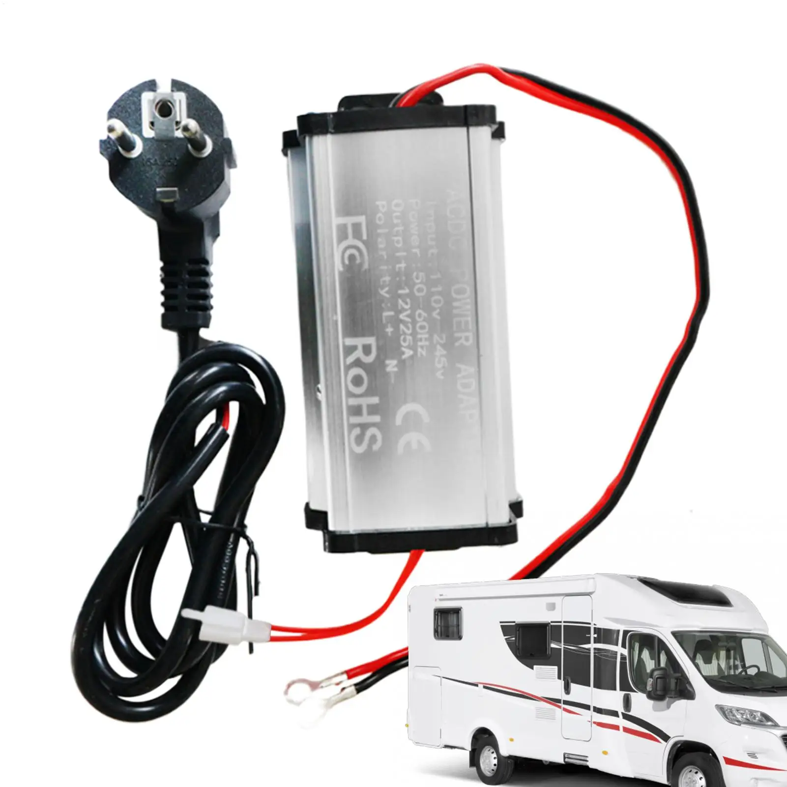 

Блок питания дизельного обогревателя Plug and Play Преобразователь приборов 220 В на 12 В Блок питания дизельного обогревателя для автофургона Кемпер Ван Грузовик