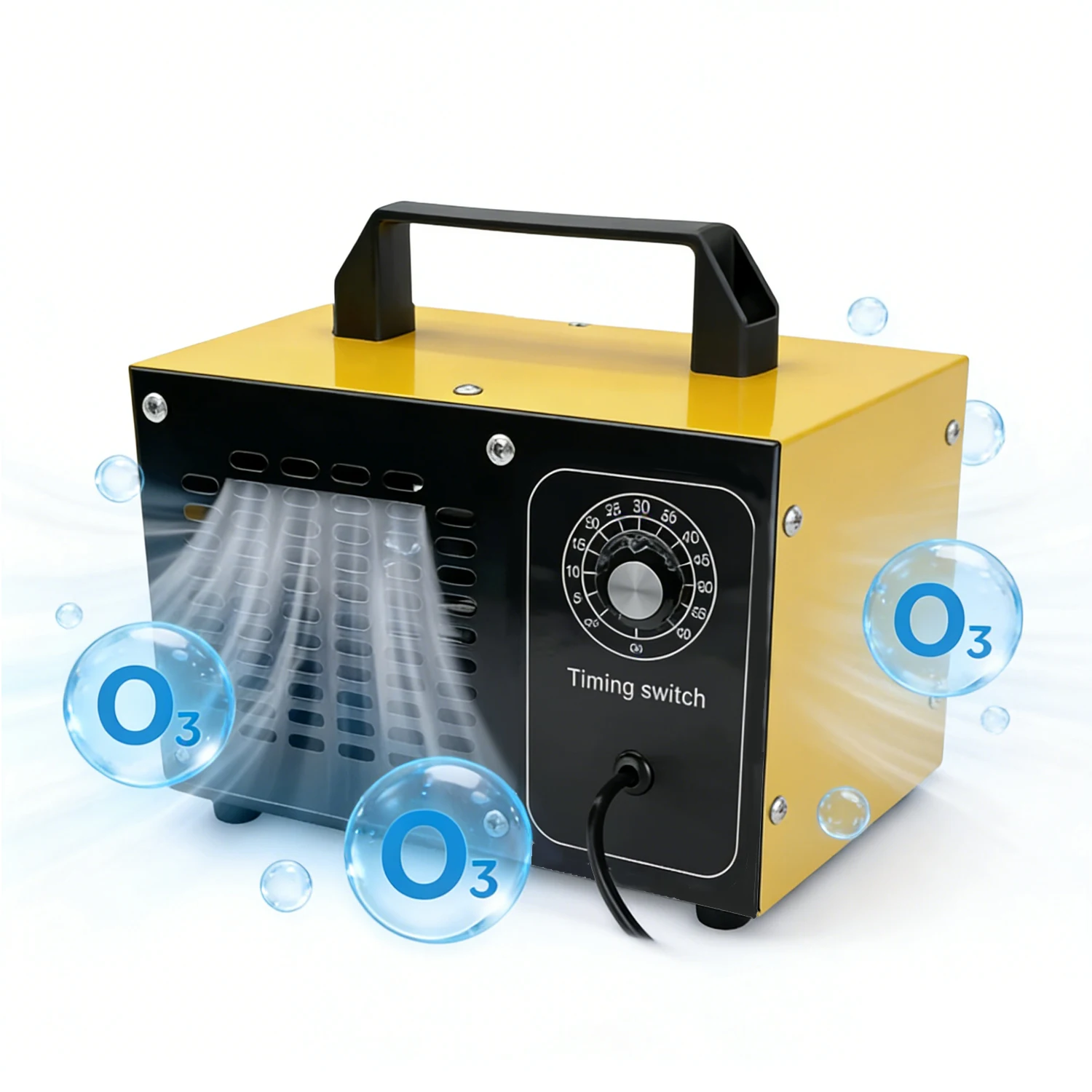 Generador de ozono de 60 g/h, purificador de aire doméstico O3, máquina de ozono, esterilizador, tratamiento, eliminación de formaldehído, desinfección