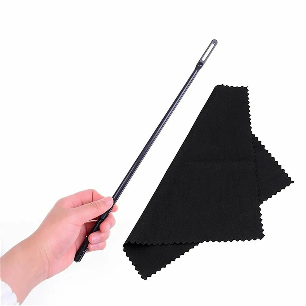 

Flute Cleaning Tools Set Plastic Cleaning Rod with Random Color Cleaning Cloth Maintain Your Flute\\\\\\'s Brilliance