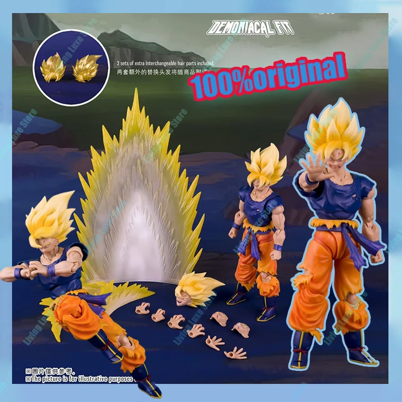 

Новая фигурка Demoniacal Fit Son Goku Dragon Ball Z SHF Goku, фигурка Fury Awakening, аниме, экшн-фигурки, модель игрушки в подарок