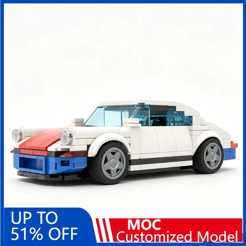 

336Pcs Customizeize Walker 911 Speedy Sports Car Cool Building Blocks Diy Education Assembly Puzzle Toy Display Collection Gift