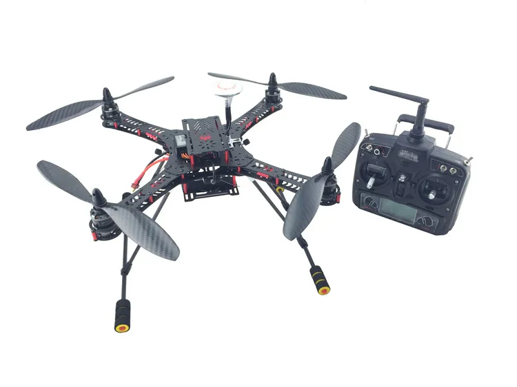 Four-axis carbon fiber rack 410mm aerial photography hanging GOpro camera Chengxing CX20 replacement shell