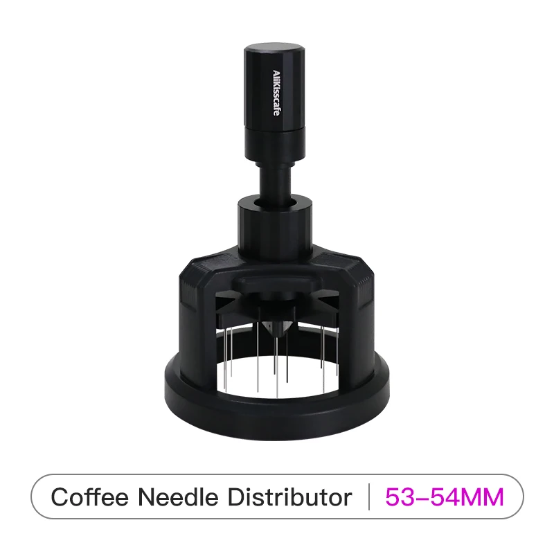 Alikisscafe Wdt Gereedschap Roterende 51Mm 54Mm 58Mm Espresso Roerder Naaldverdeler Magnetische Koffiezetmachine Accessoires Barista Gereedschap