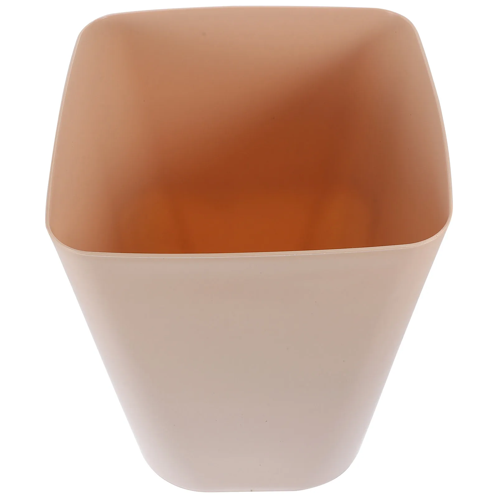 Indoor Square Trash Can Garbage Cans Bathroom Trashcan Plastic Waste Basket Office Container