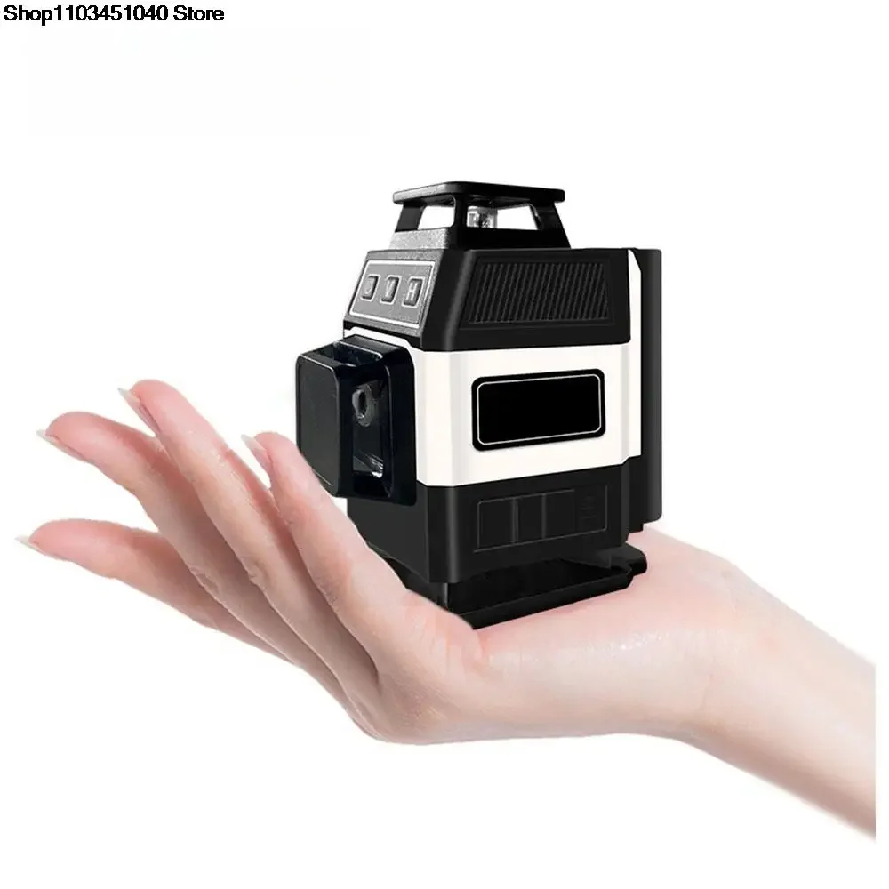 16 Lines Mini  4D Laser Level Green Lines Self-Leveling Horizontal and Vertical Powerful Green Beams Laser Level