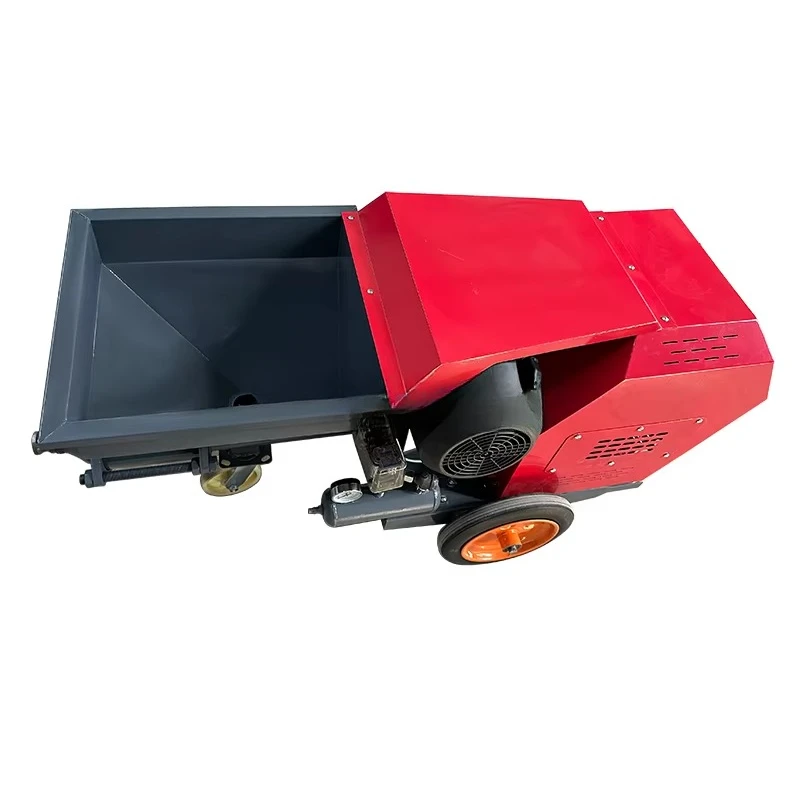 Cement Mortar Spraying Machine External Wall Sandblasting Machine Small Plastering Machine Fast Spraying Uniform Slurry Output