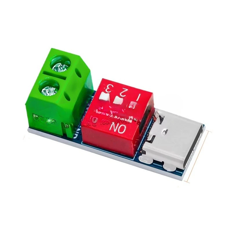 Original PDSink PD Trigger QC PD Fast Charge Test Board - Adjustable 5~20V Adjustable eFor Charger Testing & DIY Power Projects.