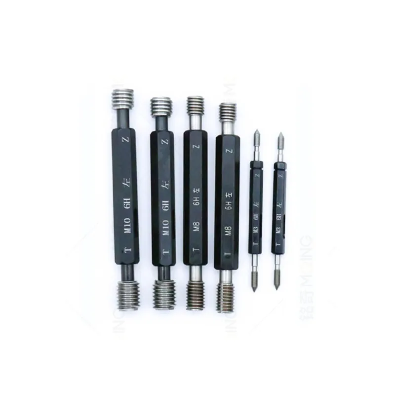 Metric Left Thread Plug Gauge M2 M3 M4 M5 M6 M7 M8 M10 M12 M14 M16 M18 M20 LH Gauges Tool GO & NOGO