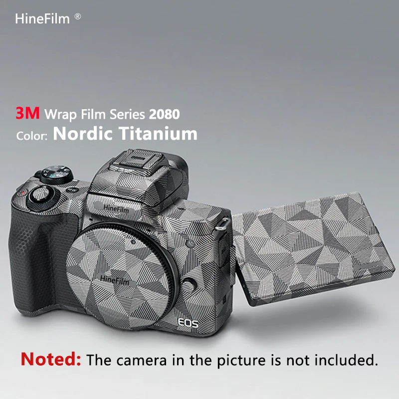 Calcomanía de piel personalizada para cámara EOS M50 II, cubierta envolvente para Canon EOS M50 Mark II, M50II pegatina de cámara, piel M50 Mark 2