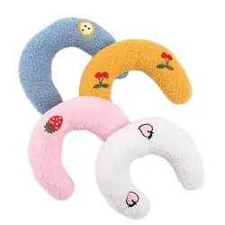 Little Pillow For Cats Neck Protector Deep Sleep Puppy U-Shaped Pillow Cat Pillow Kitten Headrest Dogs Sleeping Pillow Cat Toys