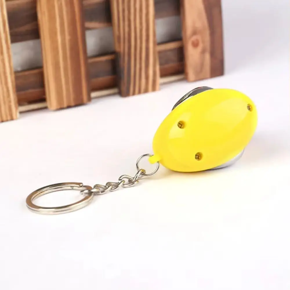 Creative Safe Fun Electric Prank Interactive Yellow Duck Shocking Ducks Keychain Funny Interesting Joke Gadget Home Decor