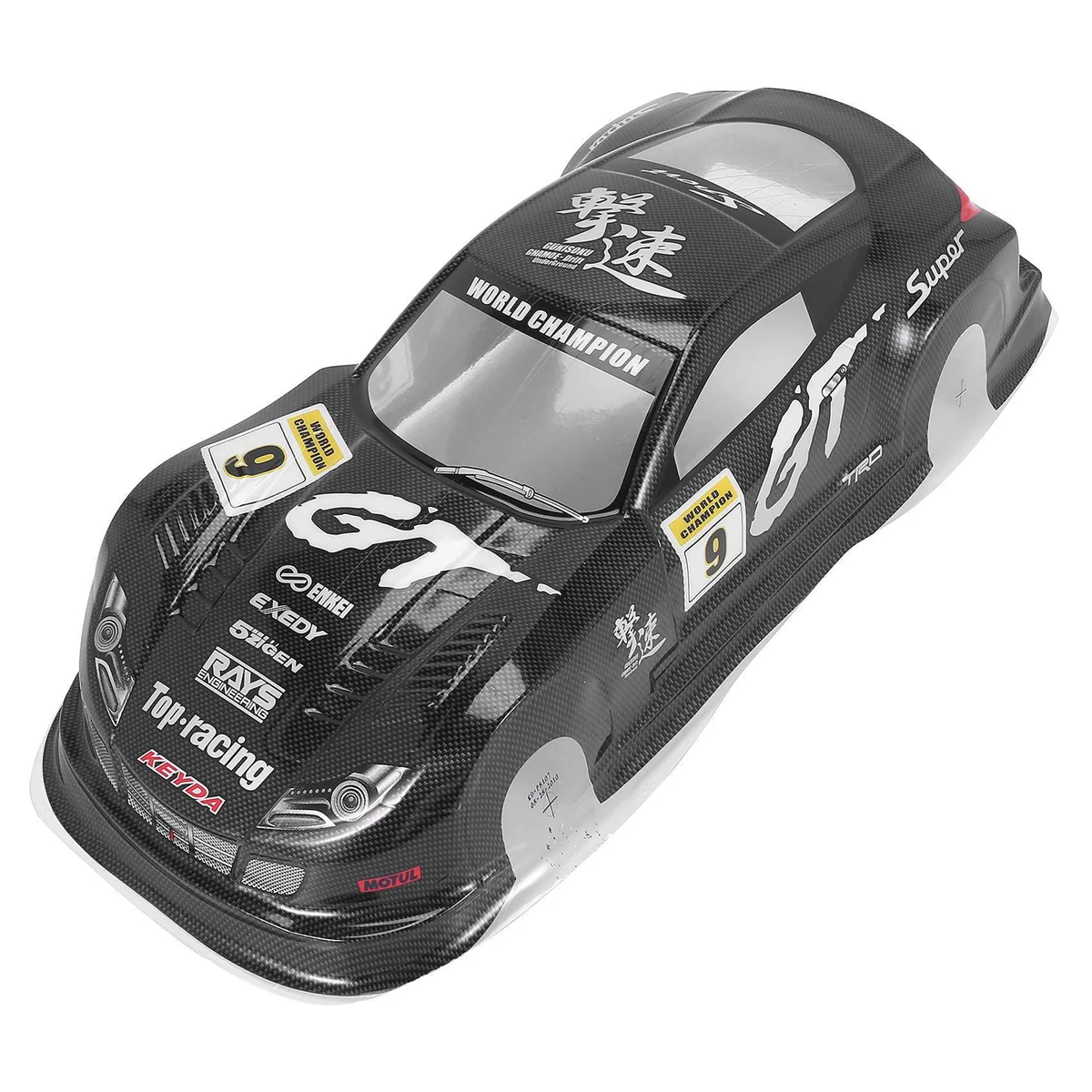 A68T RC 1:10 Flat Running On-Road Car Drift Car PVC 190MM GT Body Shell for /// / 94122 94123 D3 D4 R31 - view 4
