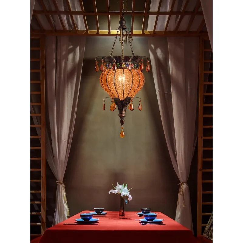 South East Asia style classical lighting, new Chinese restaurant Thai spa massage shop club living room chandelier