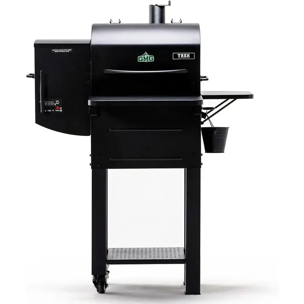 

Authentic Green Mountain Grills GMG Rolling Cart or Trek & 2.0 Portable Pellet Grill - Easy Mobility & Storage Solution - Powder