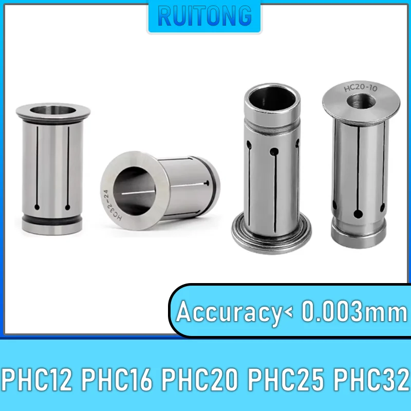 High precision PHC12 PHC16 PHC20 PHC25 PHC32 PHC Hydraulic Collet Chuck for CNC Lathe BT30 BT40 BT50 HSK63A Spindle Tool Holder