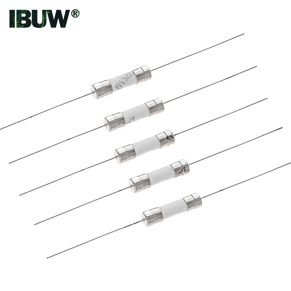 10PCS 5*20mm 0.5A 12A 15A 20A 25A 1A 2A 3A 10A Fast Break Ceramic Fuse Slow Blow Tube Fuse With pin 5X20MM 250V 4A 5A 6A 7A 8A