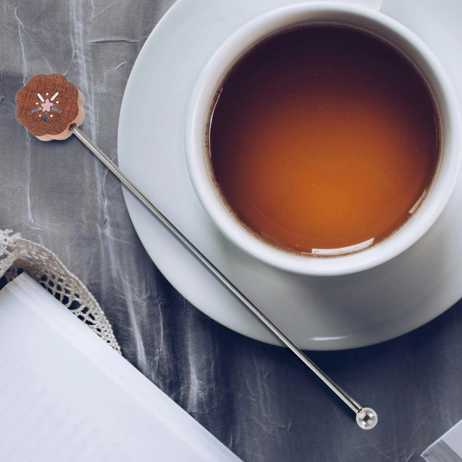 

3pcs Retro Stirrers Reusable Stainless Steel Beverage Coffee Stir Sticks Reusable Mixer Cocktail Drink Stirs Portable