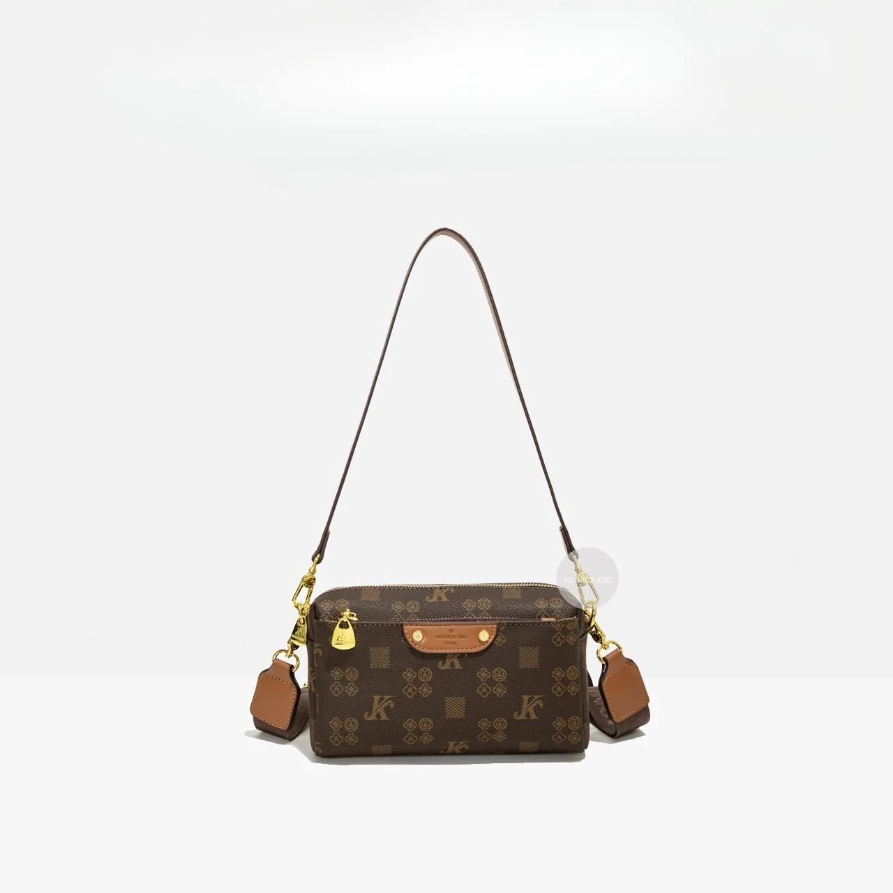 

Высокая сумка через плечо 2025 года, многосторонняя трансформируемая сумка через плечо для женщин, сумка из скульптурной веганской кожи «день-ночь»