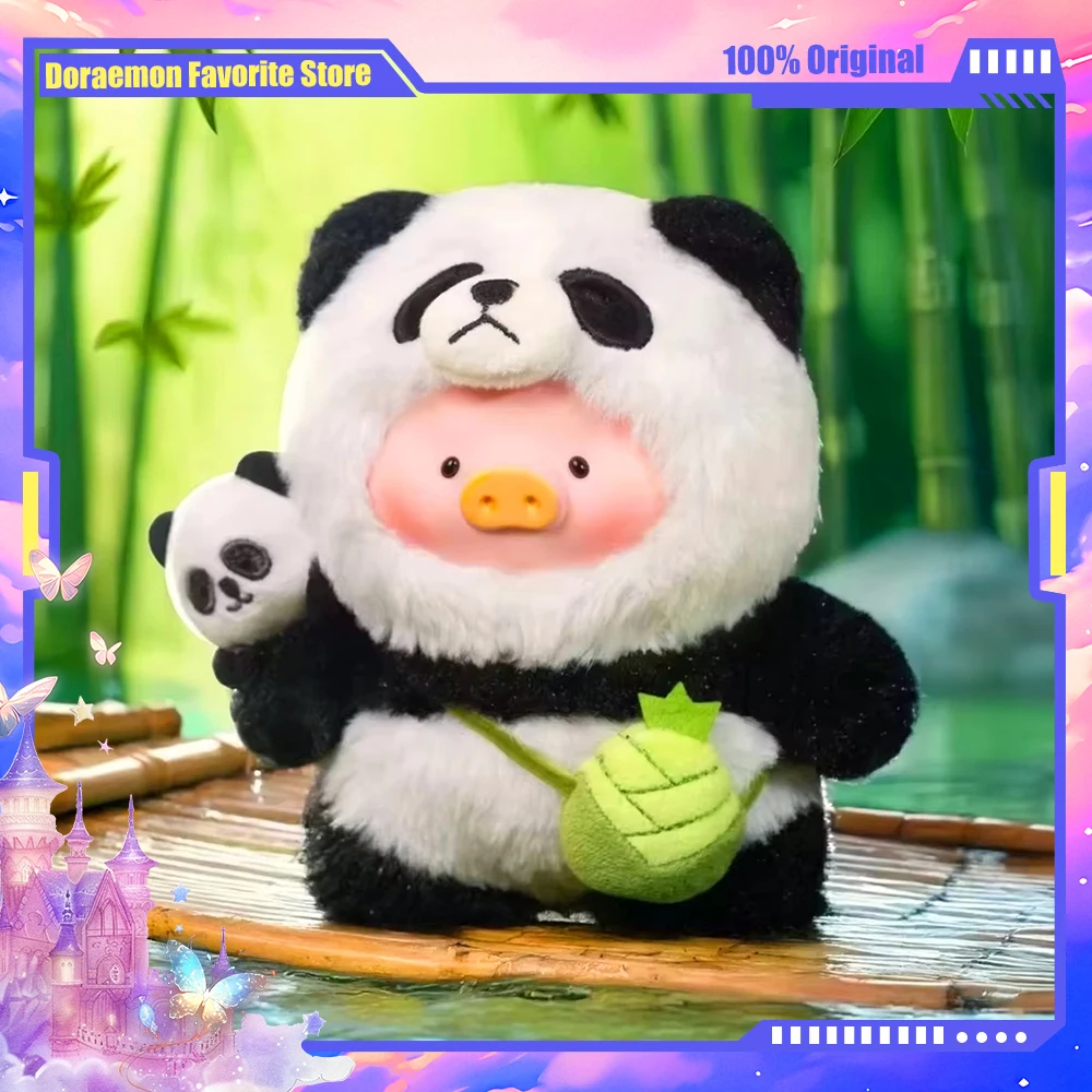 

Genuine Panda Lulu The Piggy Series Action Figure Kawaii Lulu Pig Pendent Model Toys Cartoon Decor Cute Dolls Surprise Gift