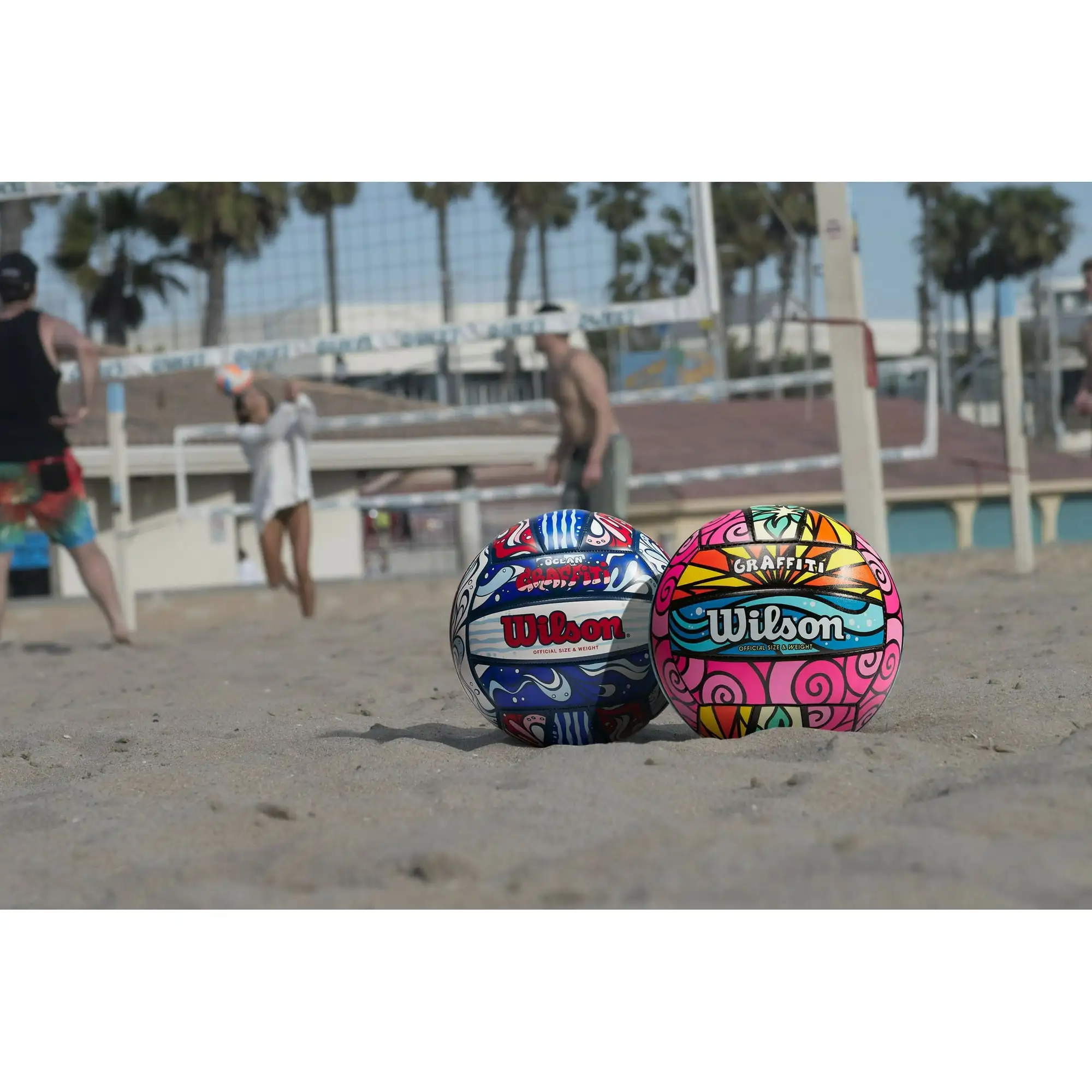 

Wilson Graffiti Outdoor Volleyball, Official Size
