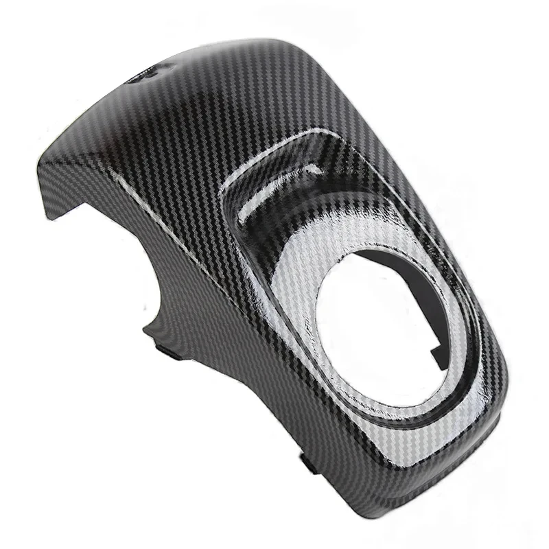 For Yamaha BWS X 125 BWSX Scooter Motorcycle Front Fairing Fender Cover Cap,Carbon Fiber Water Transfer Shell Protector