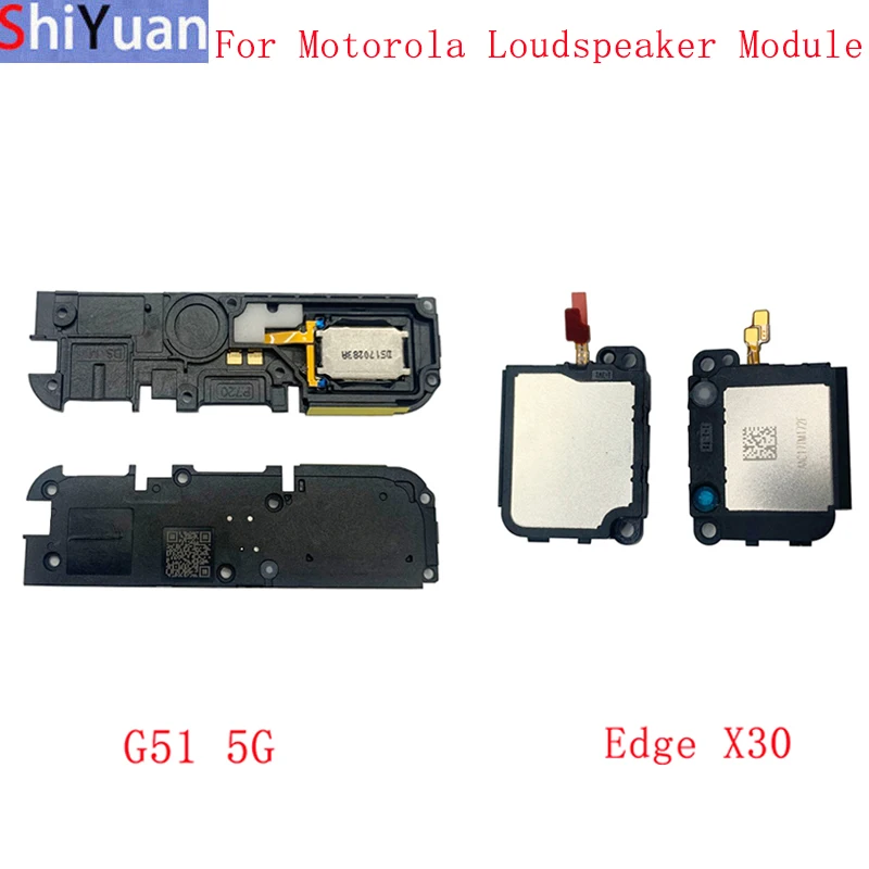 

LoudSpeaker buzzer Ringer Flex Cable For Motorola Moto Edge X30 G51 5G G100 G200 Loudspeaker Module Replacement Parts