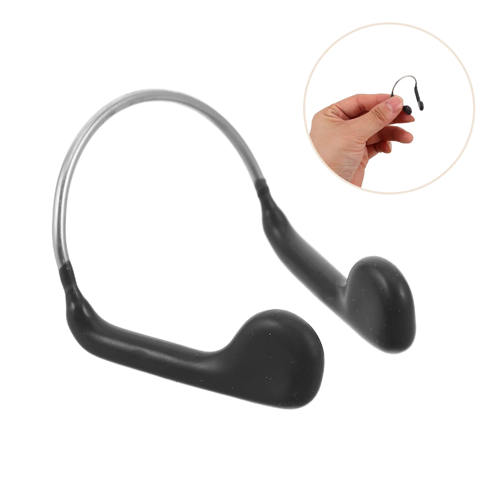 

10Pcs Nose Clips Swimming Professional Anti-Slip Nose Plugs Storage Case Swim Pool Surf Diving Training Accessories for Men