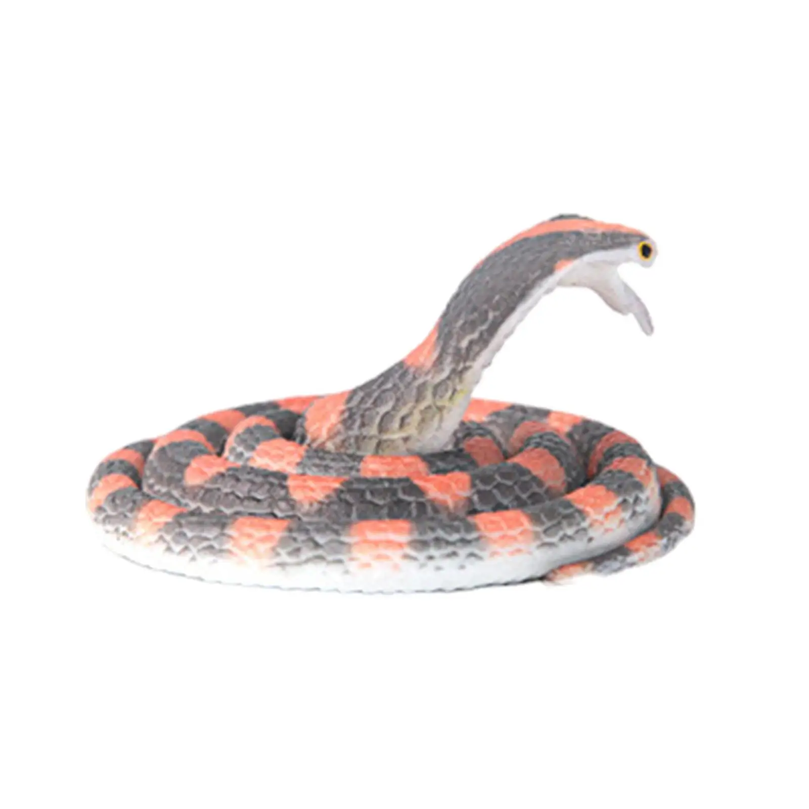 Snake Figure Collection Realistic Fake Snakes Toy Party Decoration