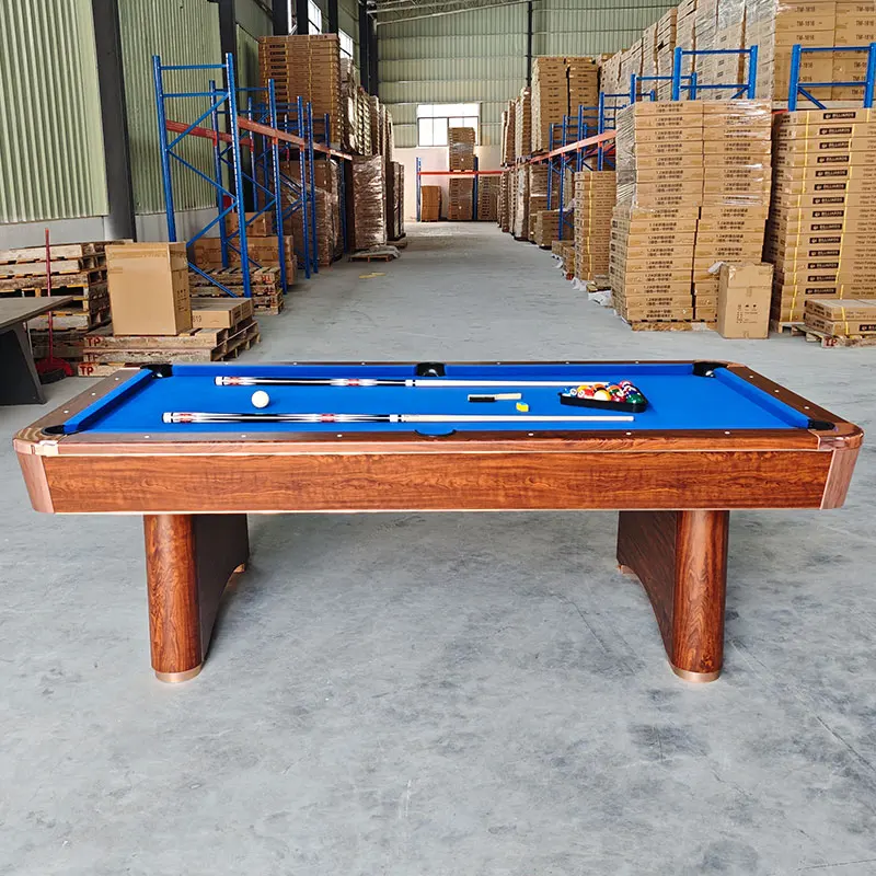 

Premium 8FT Pool Table with Classic Design for Family Entertainment With Automatic Ball Return and Accessories TP-9680B