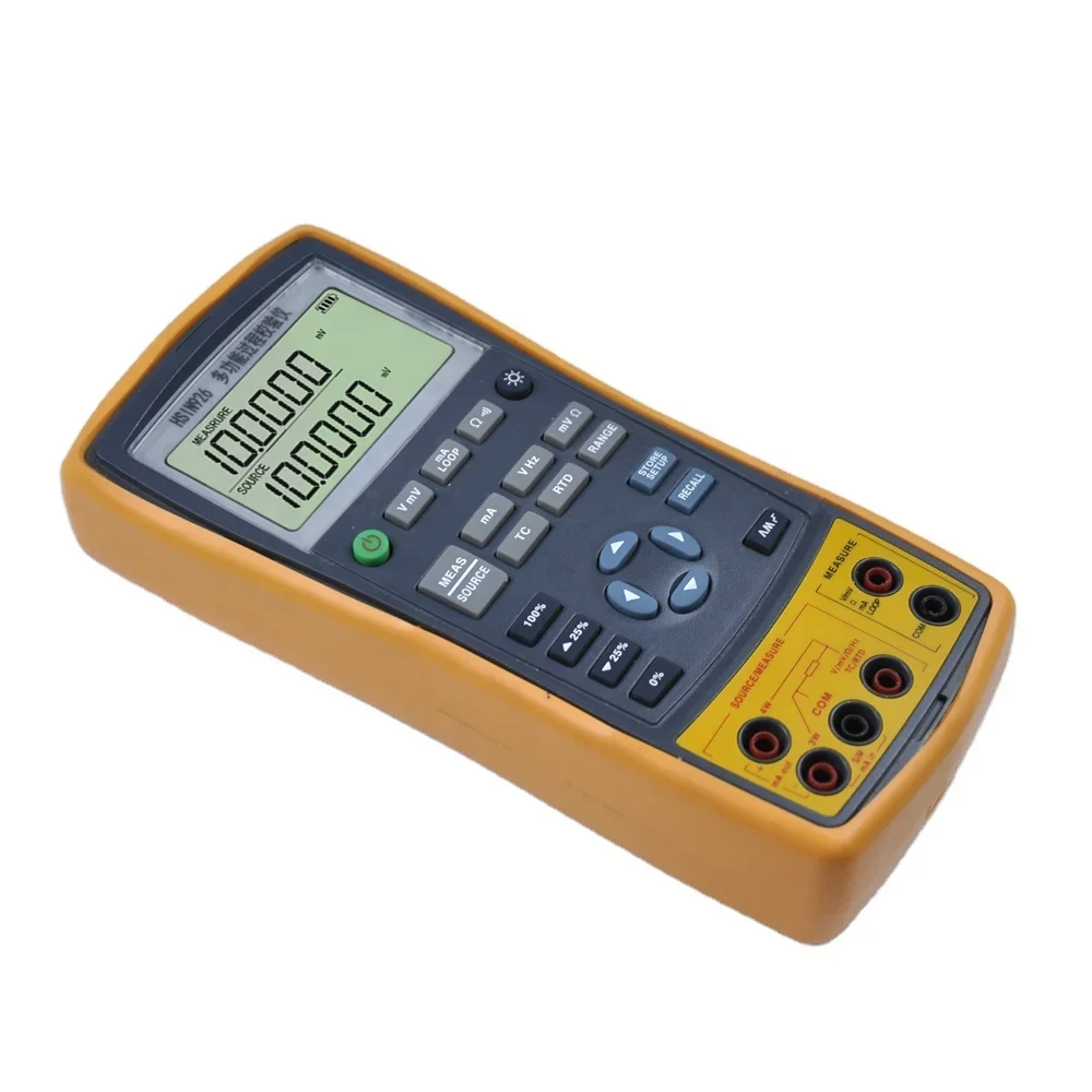 

0.02% Accuracy Portable Multifunction Calibrator Multimeter Process Calibration Equipment