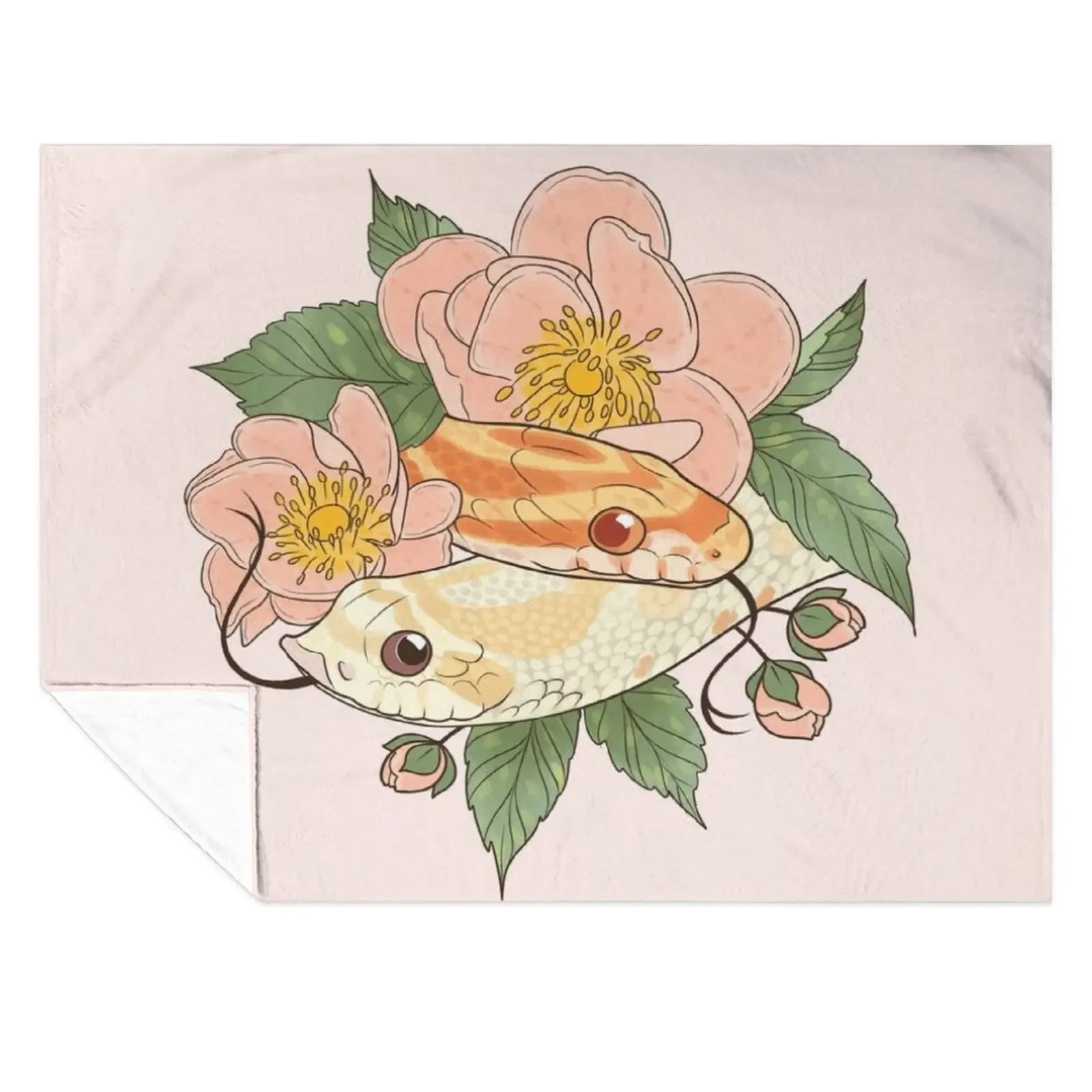 

Corn Snake and Hognose Snake Throw Blanket Winter beds Moving Luxury Brand Bed Fashionable Blankets