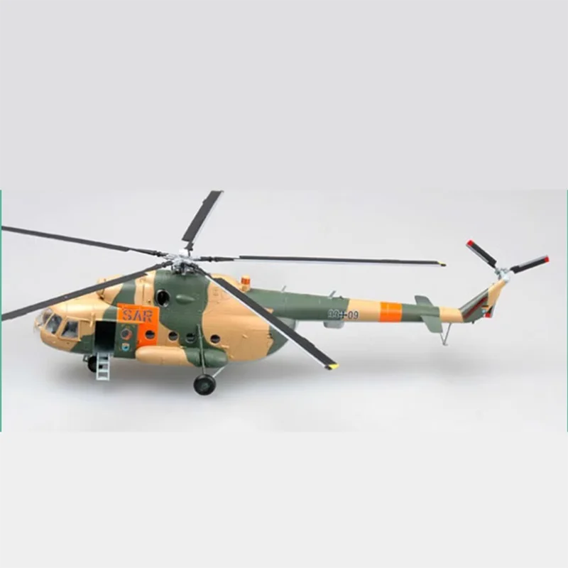 

German Army Search and Rescue Team Mi-8 Hippo Helicopter Plastic Model 1:72 Scale Toy Gift Collection Simulation Display Decorat