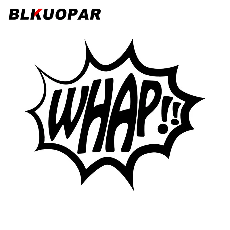 

BLKUOPAR Whap автомобильная наклейка устойчивая к царапинам модная креативная графика высечка водостойкий солнцезащитный крем индивидуальные автомобильные аксессуары