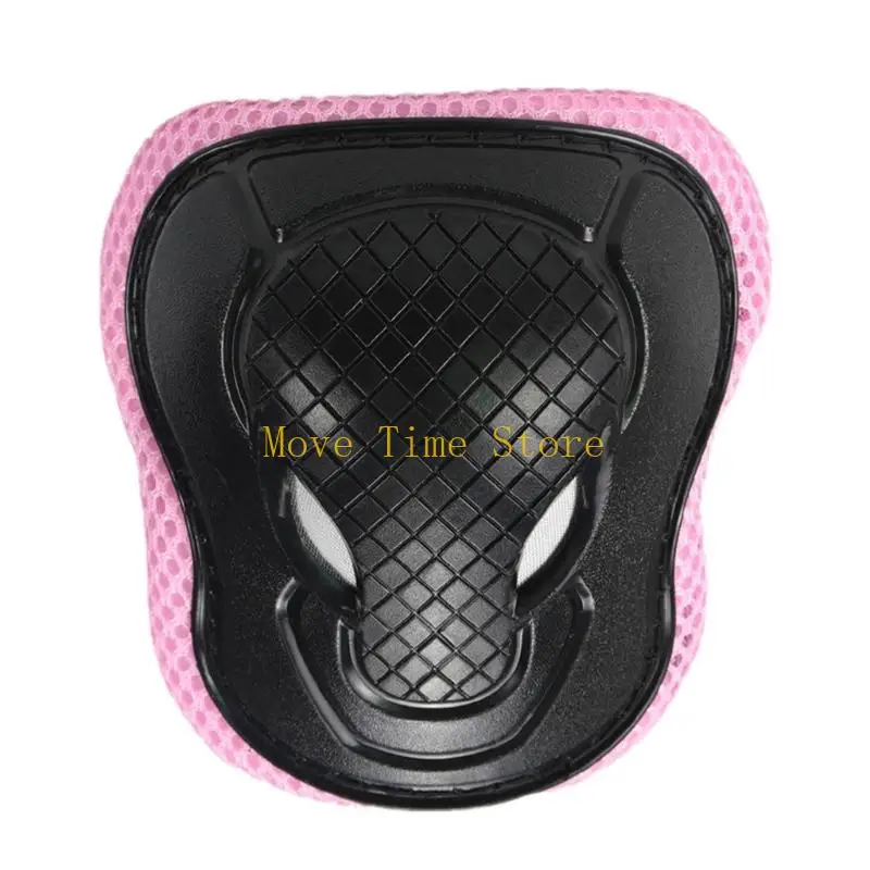 92ME 6Pcs Kid Protective Gear Set for 3-8 Boy Girl Scooter Roller Skating Including Biking Skating Knee Elbow Pad Hand Guard