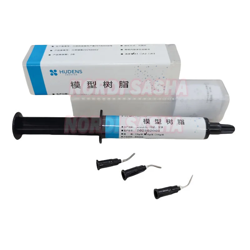 10 جرام/أنبوب HUDENS نمط LC النمذجة الراتنج لصنع نماذج أسنان الأسنان علاج الضوء النمذجة الراتنج الظل A1 A2 A3