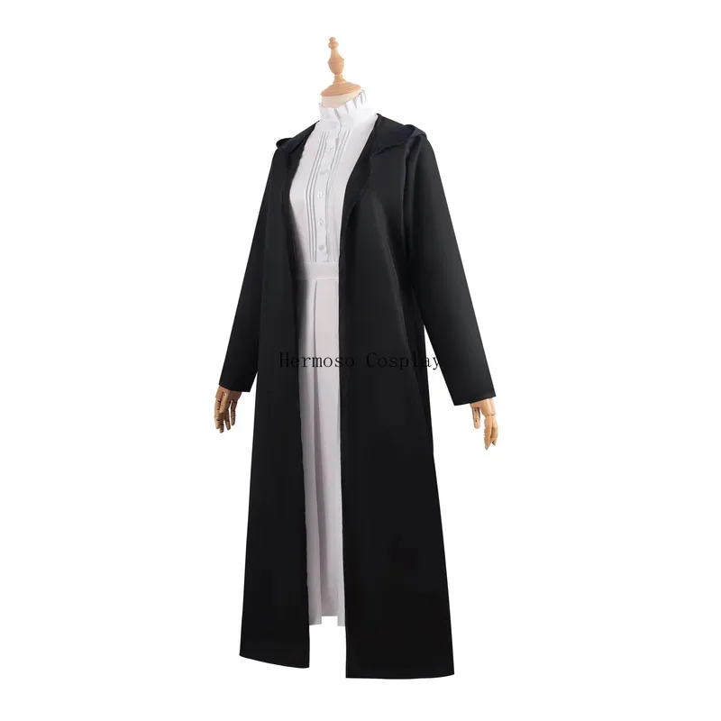 2025 Fern Cosplay Costume Wig Anime Frieren Beyond Journey's End Dress Jacket Uniform Headwear Birthday Party Women Clot