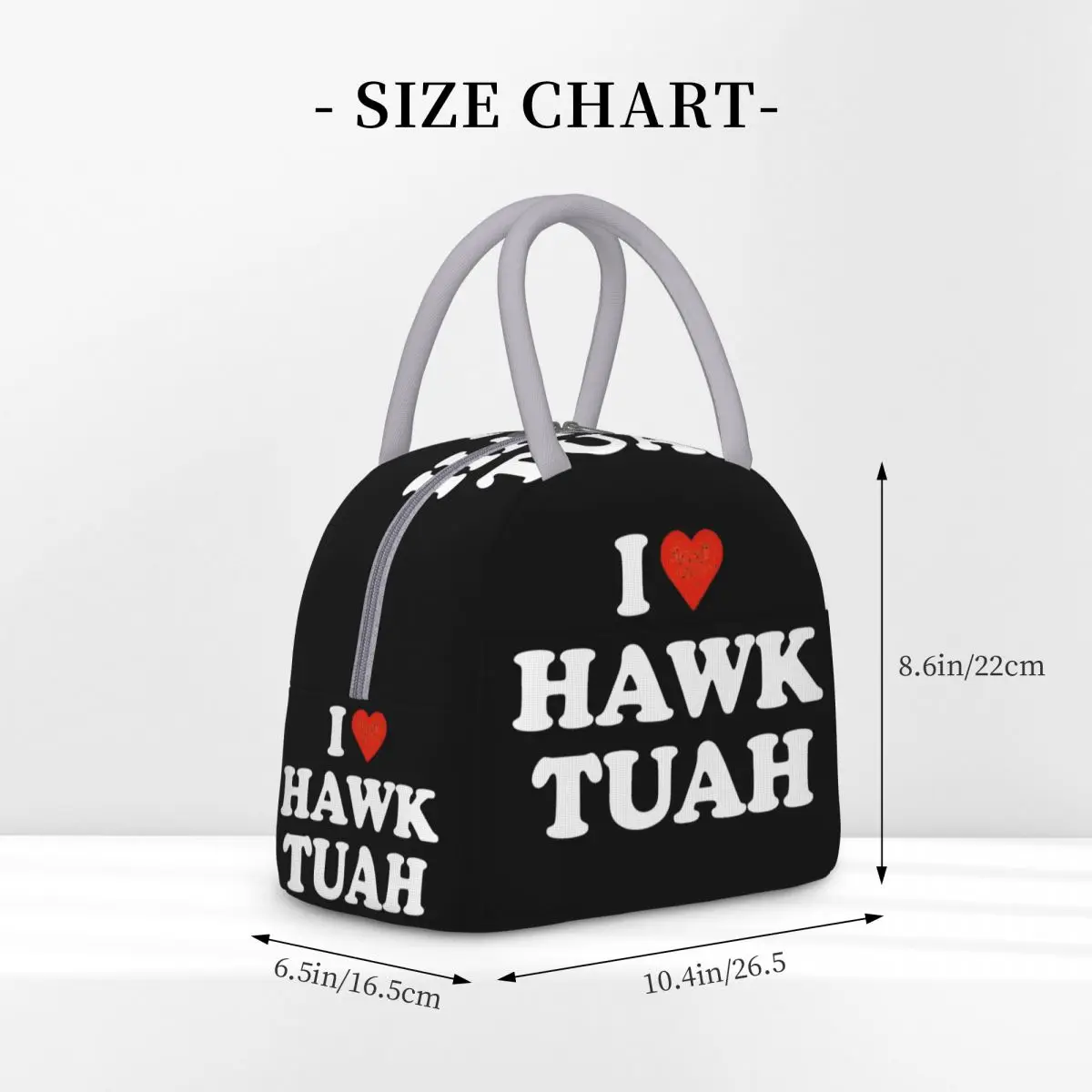 HAWK TUAH AND éventuelles IT ON THANG-Sac à Déjeuner Isotherme Portable, Boîte de Rangement des citrouille, Glacière Thermique, 2024 Elections