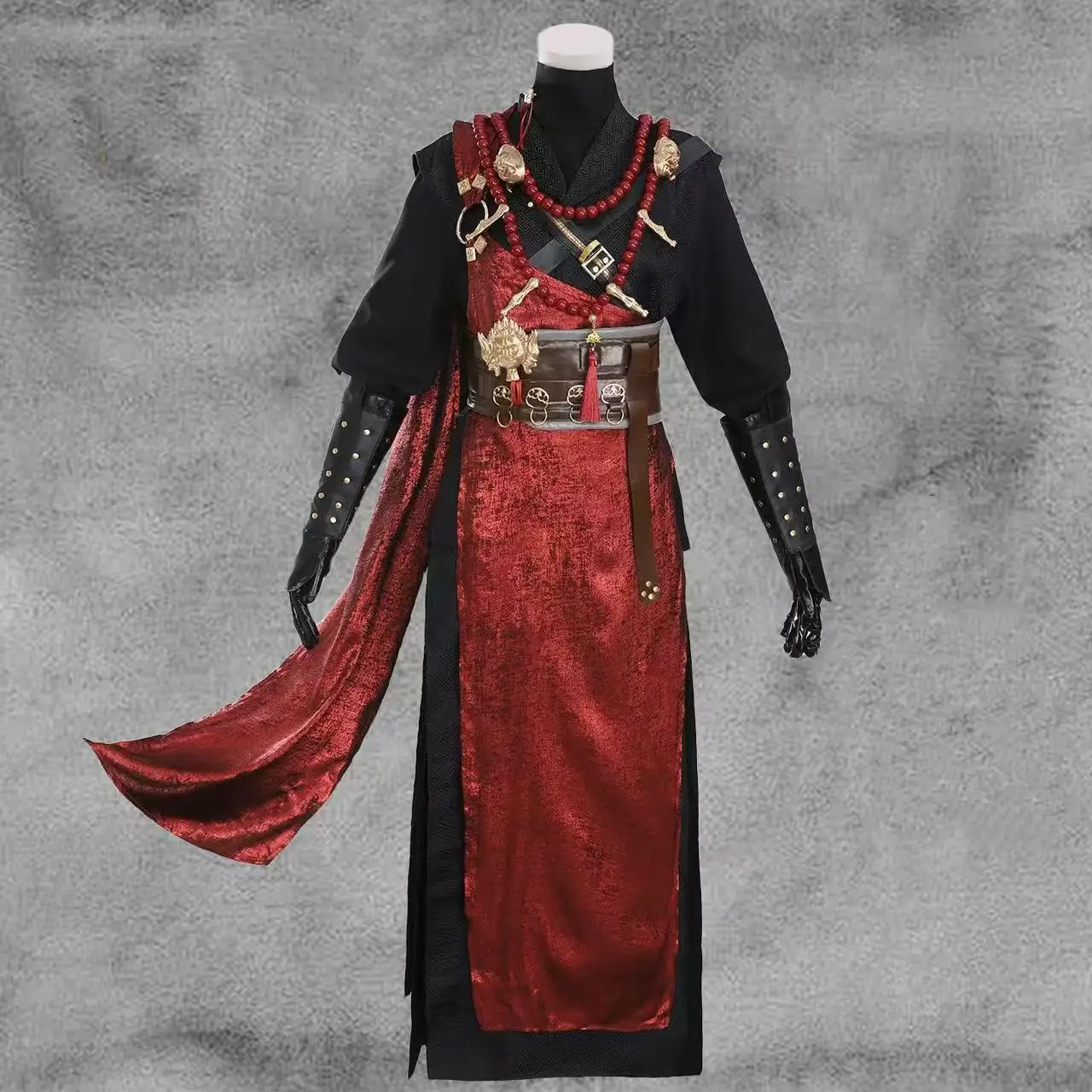 

Niche Young Master Cosplay Costume Stylish Game Anime Martial Arts Suit Halloween Sowrdsman Hero Roleplay COS Ancient Hanfu