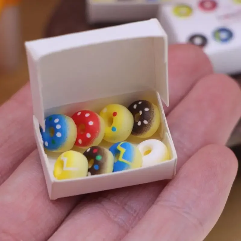 

Tiny Artificial Dessert Miniature Resin Toy For Dollhouses Display Creative Play And Collector Use 15UB