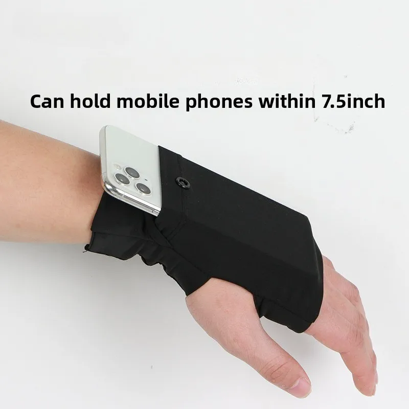 

Чехол-ремешок для телефона 7,5 дюймов для занятий спортом на открытом воздухе, фитнеса, бега, сумка-чехол на руку для смартфона, чехол-рукав, чехол-перчатка