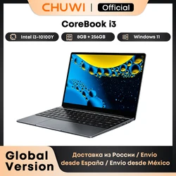 CHUWI CoreBook i3-10100Y Laptop 8GB RAM 256GB SSD 14-inch scherm UHD Graphics 615 Intel i3 processors Windows 11 Notebook PC