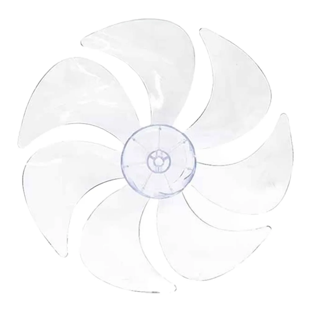 Fan Replacement Blade 300mm Diameter for 12 Inch For electric Fans 7 Blade Transparent Plastic Build for Airflow Efficiency
