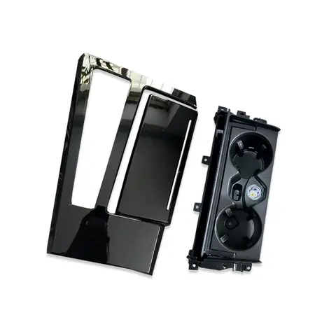 아우디 A6 C8 A7 S7 C8 피아노 블랙 센터 채널 내부 패널 컵홀더 커버 트림 컵홀더 4KG863 969 4KD862533E