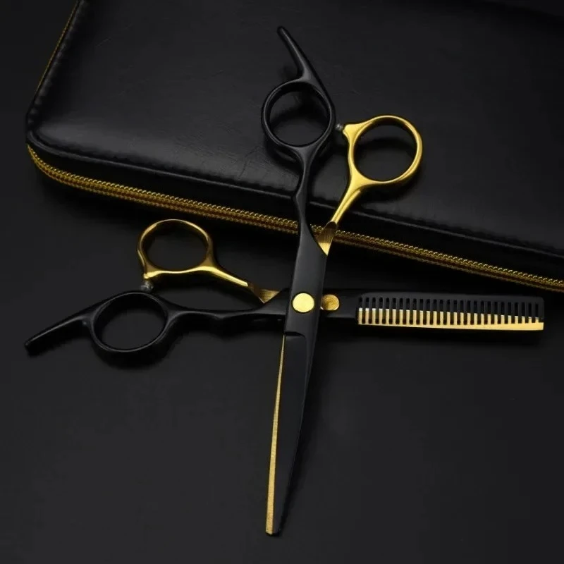 6 Inch Hair Scissors Hair Thinning Cutting Clipper Barber Scissor Hair Shears Professional Barber Shop Hairdressing Scissors