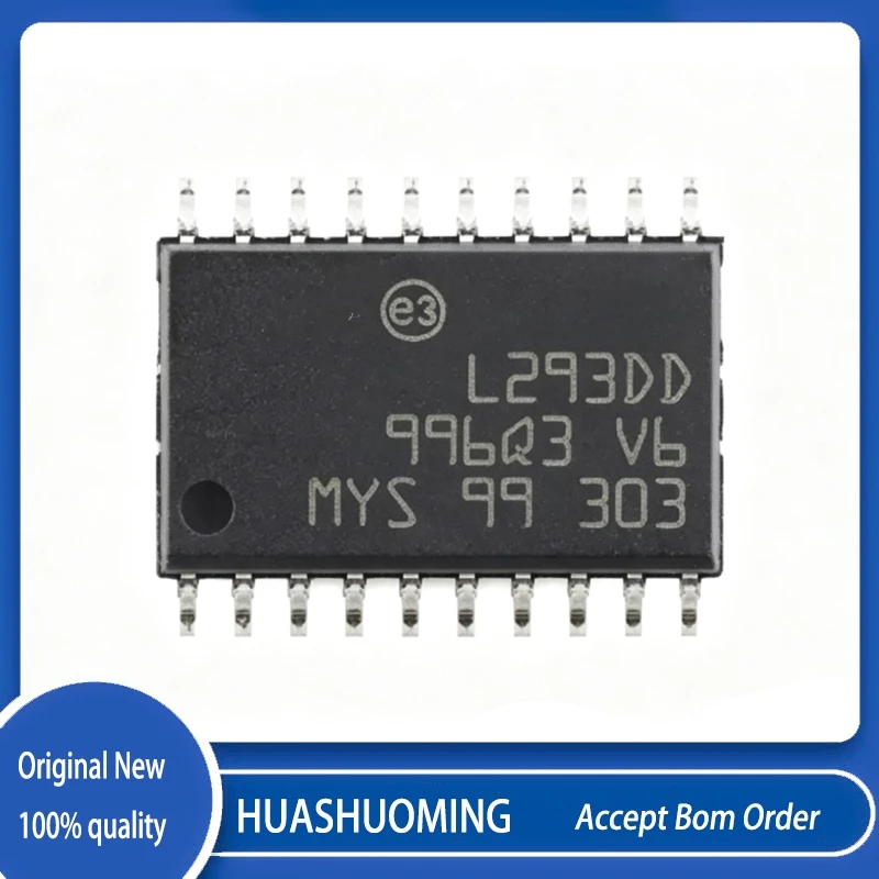 10Pcs/Lot   L293DD013TR  L293DD013  L293DD  SOP-20