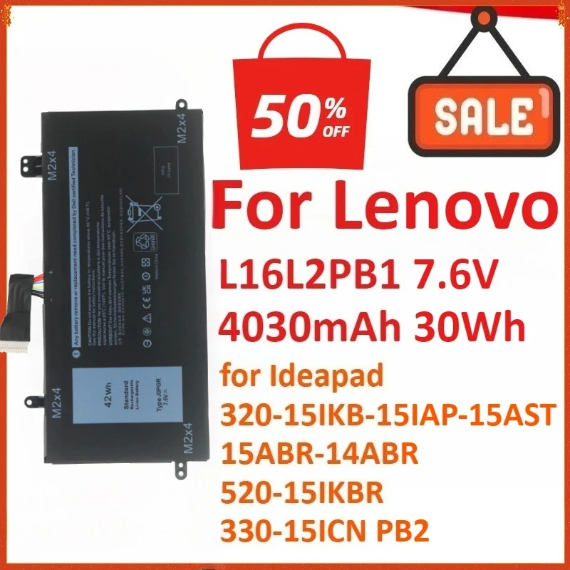 

New JOPGR 7.6V 5250mAh Laptop Battery For Dell Latitude 12 5285 5290 5285 T17G 1WND8 High Quality Rechargeable Battery